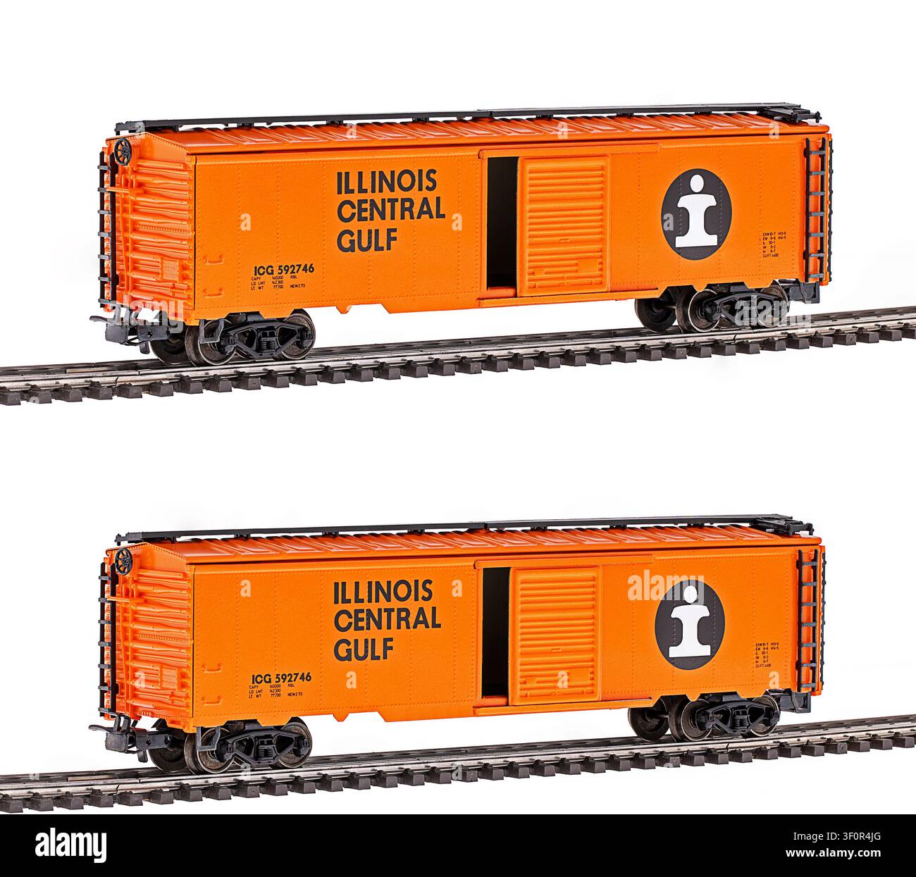 Illinois central gulf railroad hi-res stock photography and images