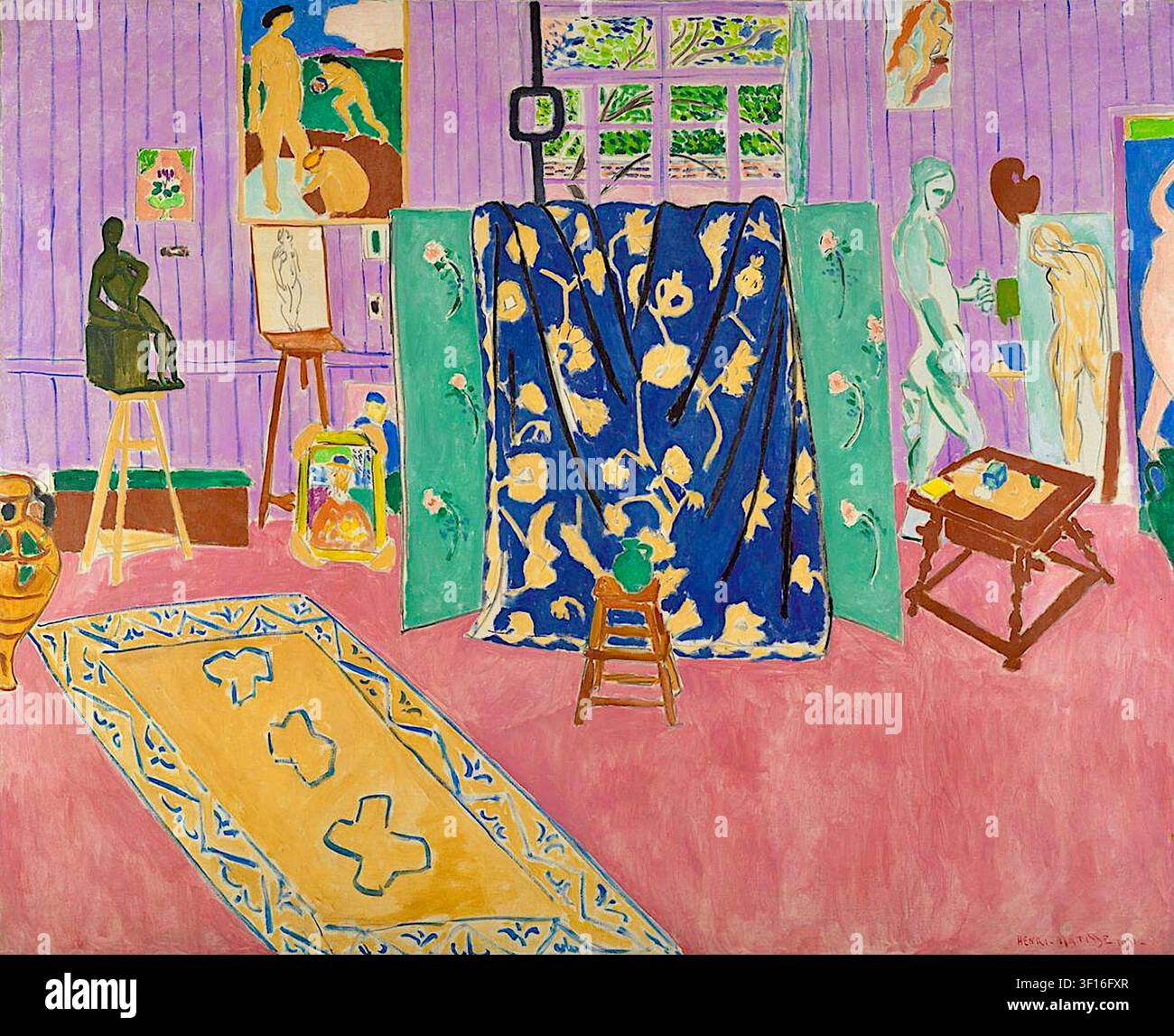 Henri matisse studio hi-res stock photography and images - Alamy
