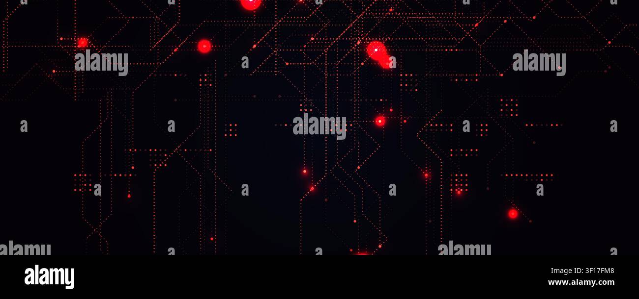 Hacker Attack Cyber Security Digital Data Breach Computer Fraud Red Code Cyberattack Screen Alert. Malware Internet Crime Cybersecurity Software Stock Vector