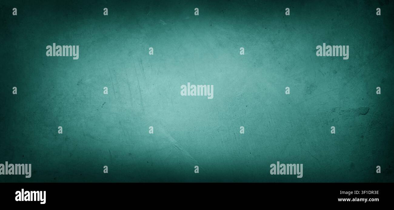 Turquoise blue textured concrete wall background Stock Photo