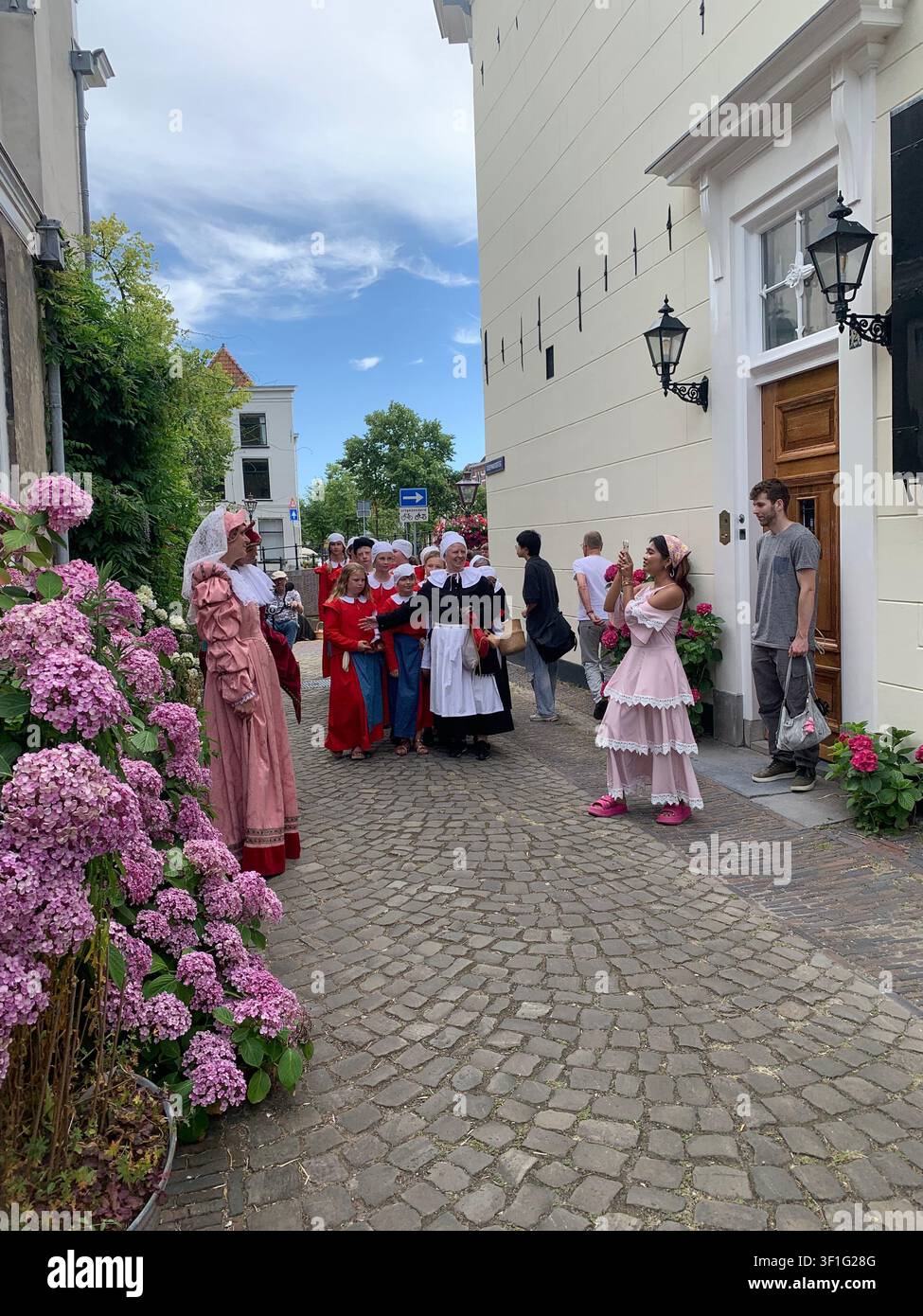 Rembrandt days in Leiden. 12/07/2026 - Smartphone Captured Stock Image