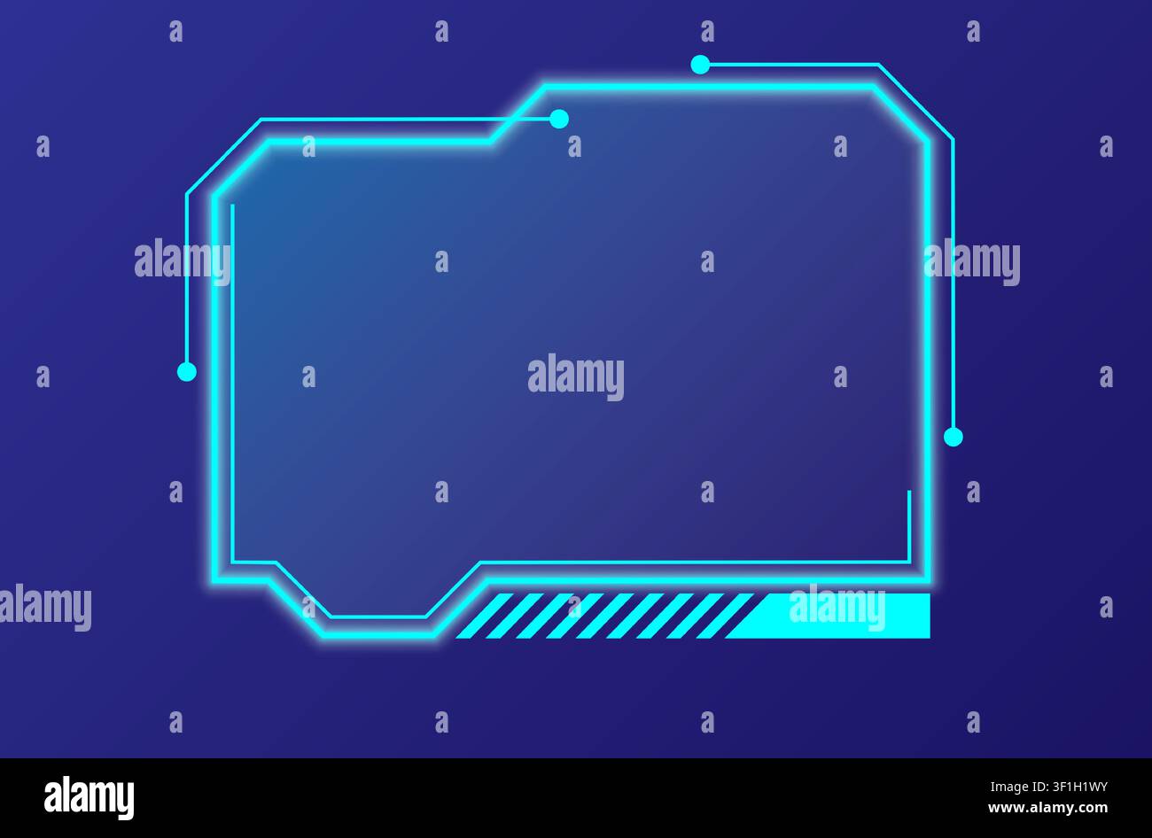 Geometric layouts and luminous details express clarity and innovation. Stock Vector
