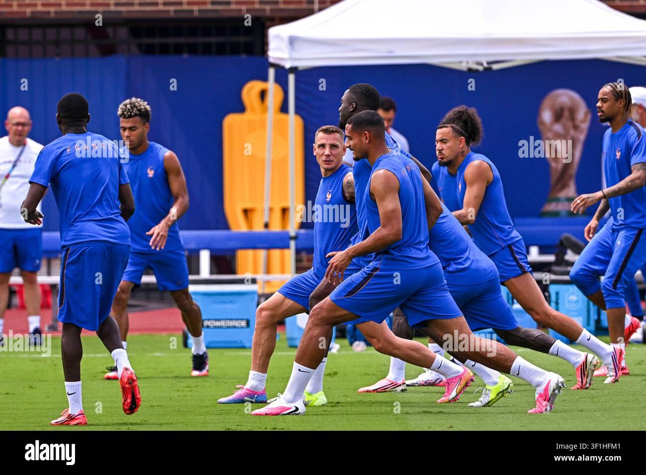 france-s-lucas-digne-at-a-training-session-on-july-13-2026-in-dallas
