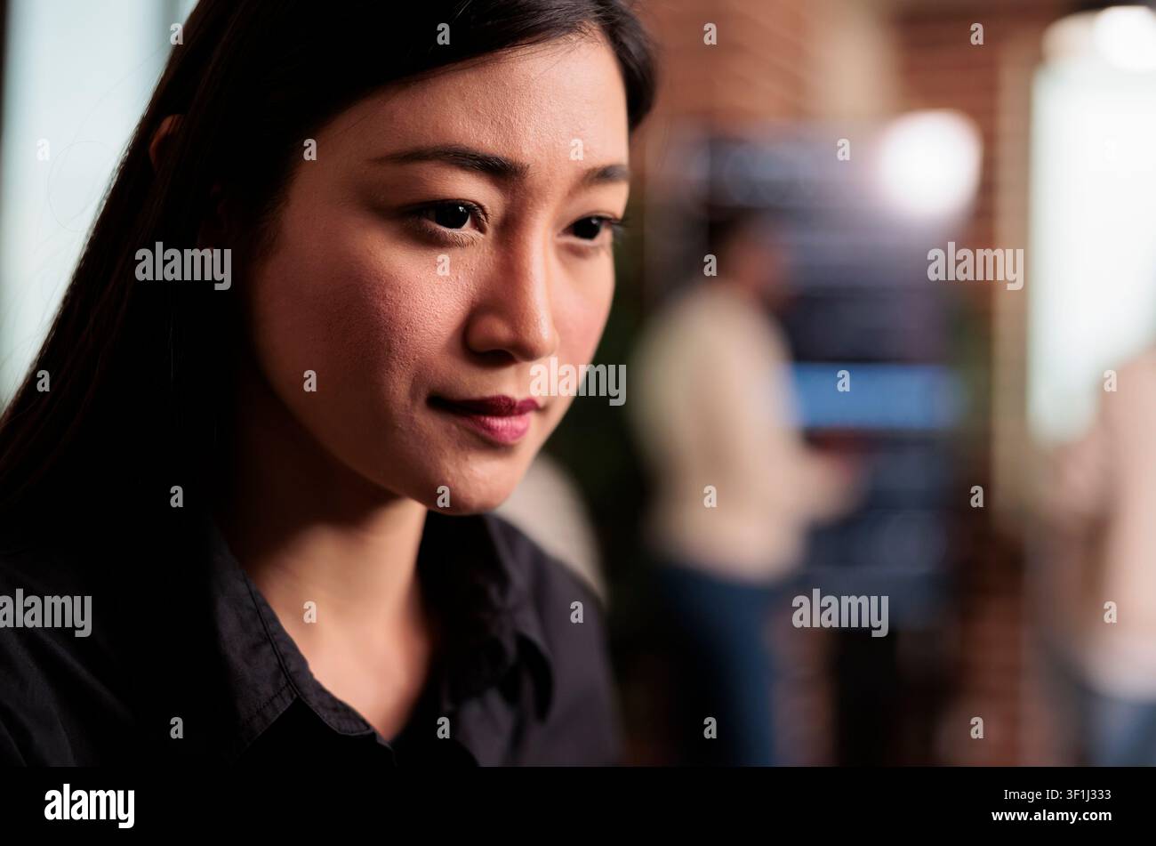 Tech engineer works on a programming project for a company data center, developing software and cyber security innovation inside an IT agency. Stock Photo
