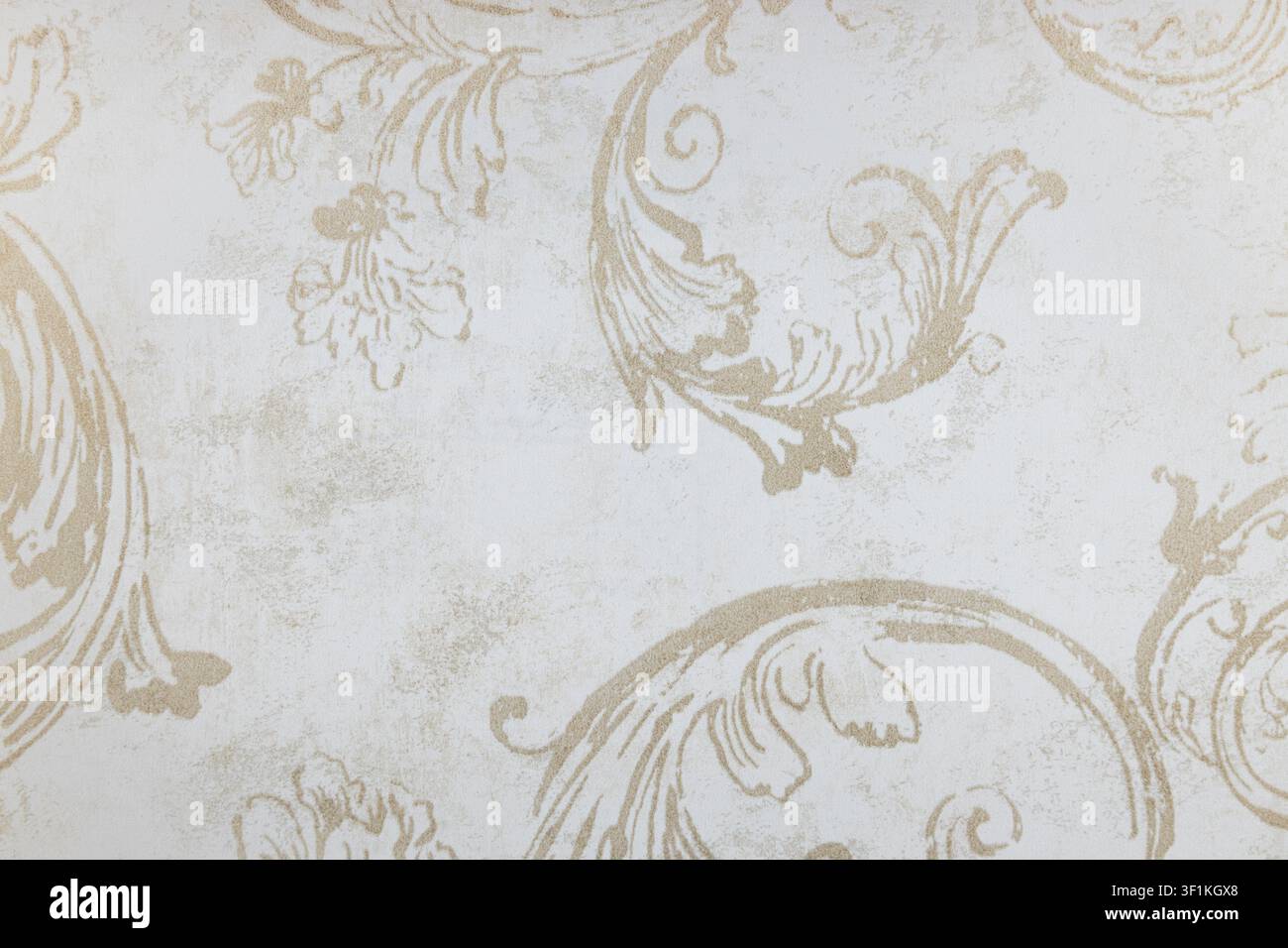 Vintage damask tapestry background with floral pattern Stock Photo