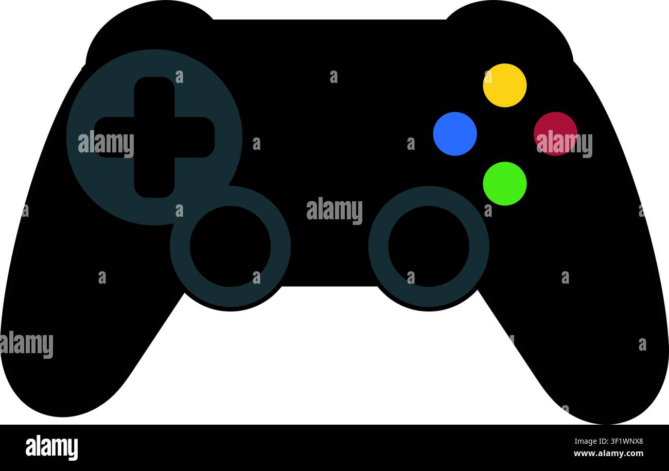 Game Controller UI Illustration Stock Vector