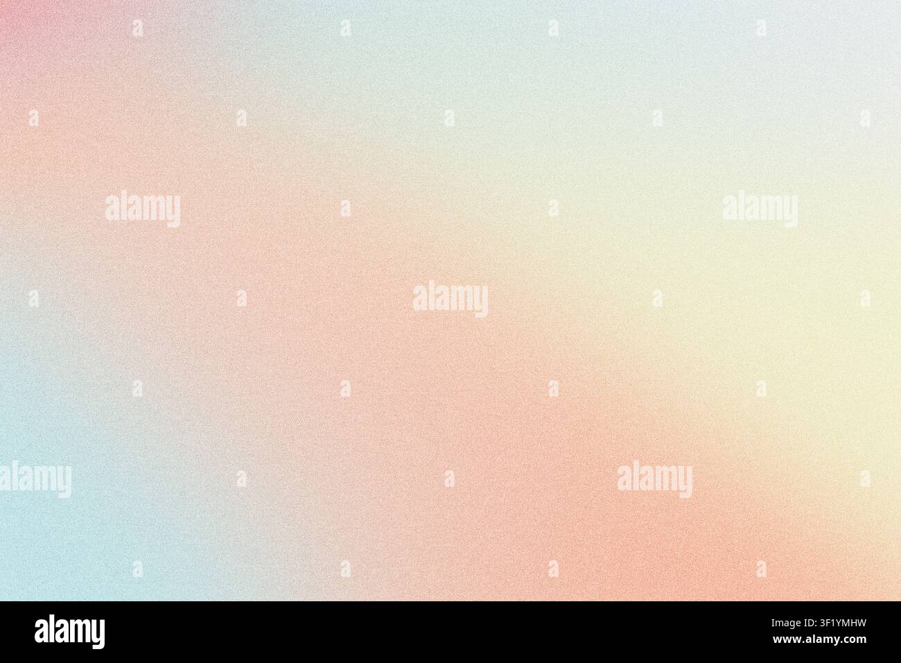 Soft pastel color gradient creating blurry background with fine grain texture Stock Photo