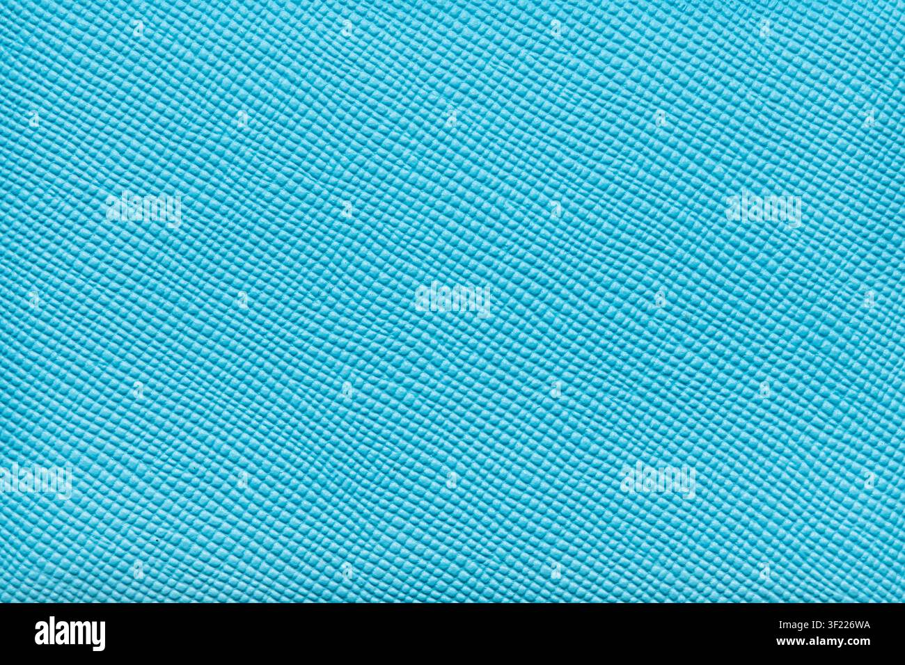 Light blue artificial leather texture closeup as a background Stock Photo