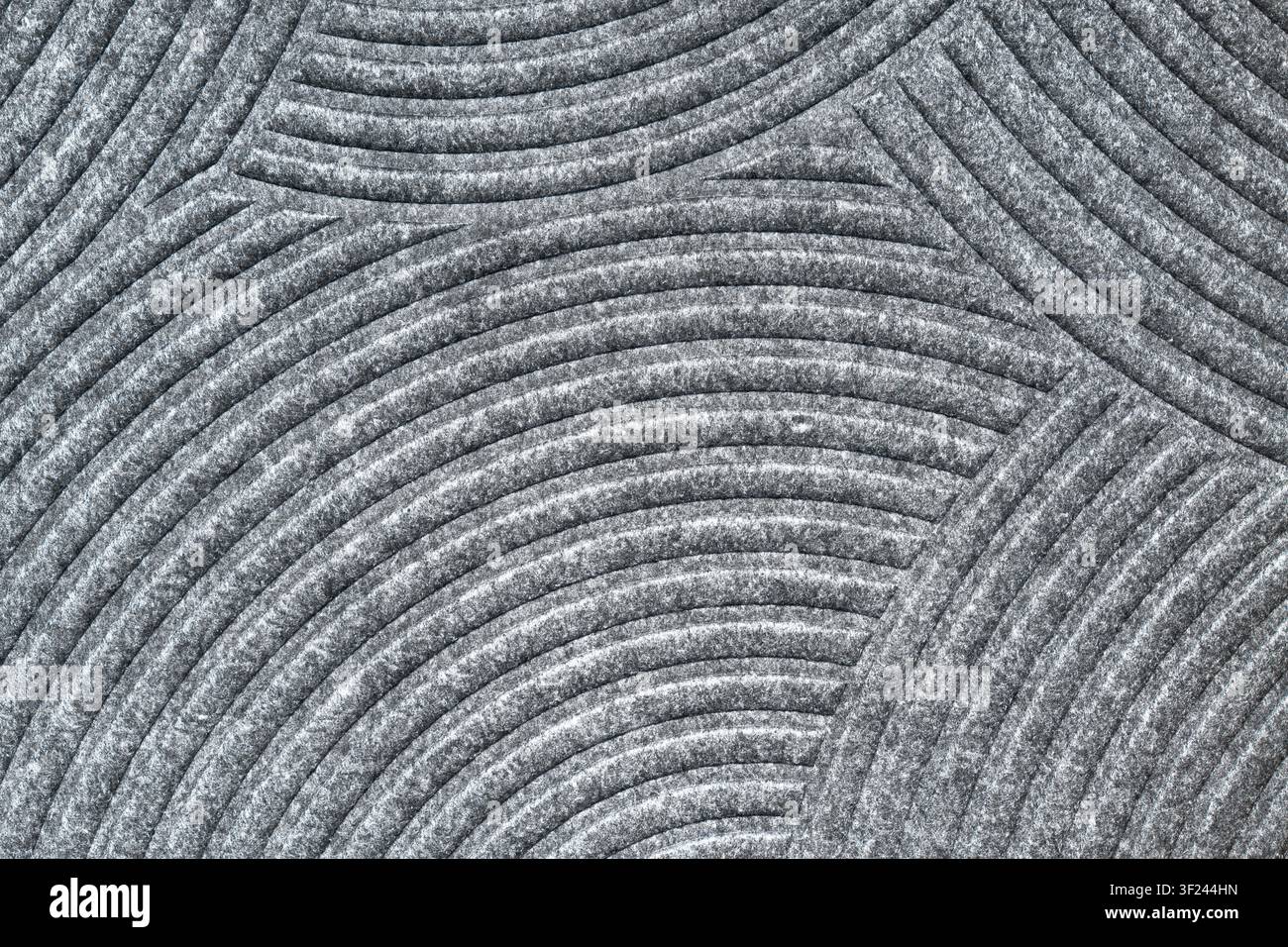 Geometric pattern carpet texture. Felt carpet close-up Stock Photo