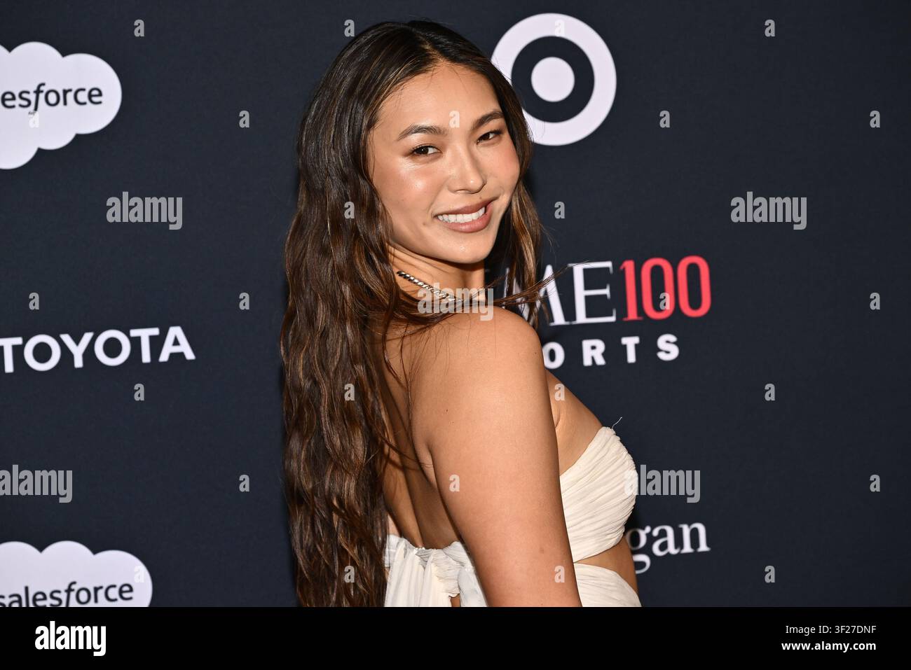 Chloe Kim attends the Time100 Sports List at Pier Sixty Chelsea Piers