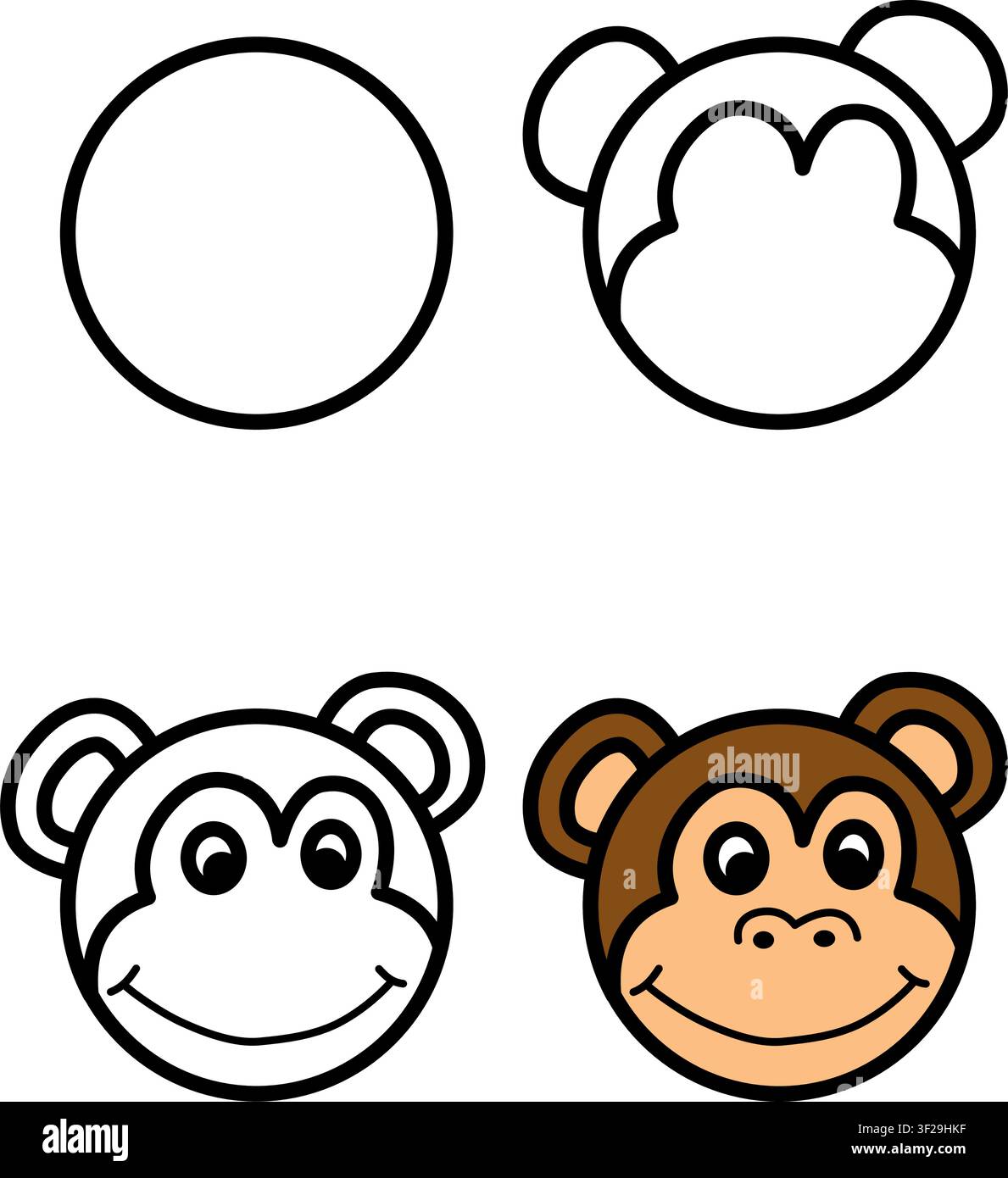 Monkey Stock Vector