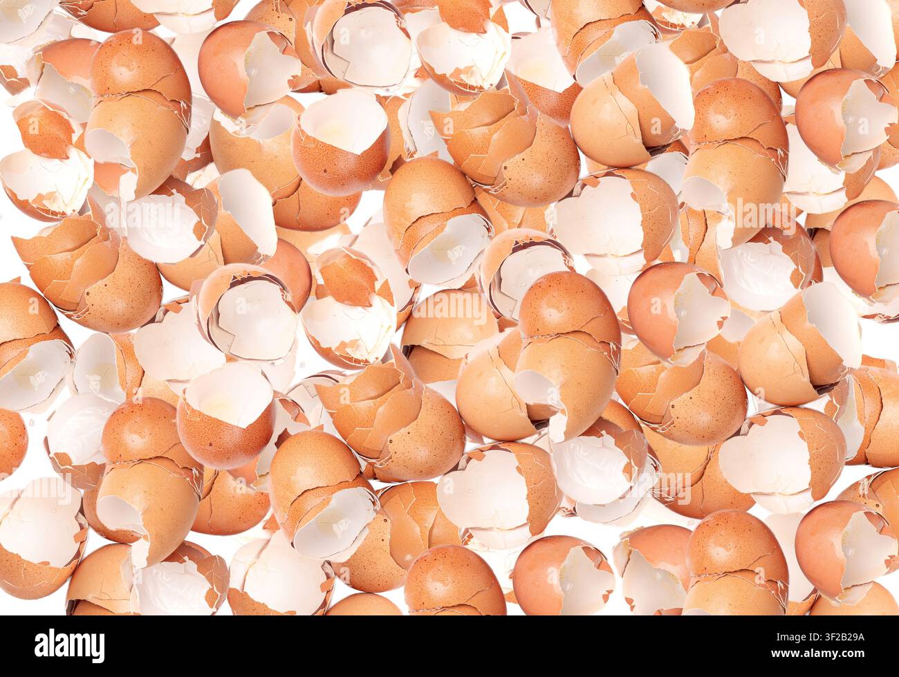 Broken Egg Shell Pattern, Crushed Eggshell, Calcium Supplement wallpaper, Cracked Eggshells, Natural Compost Ingredient, Broken Egg Shells Background Stock Photo