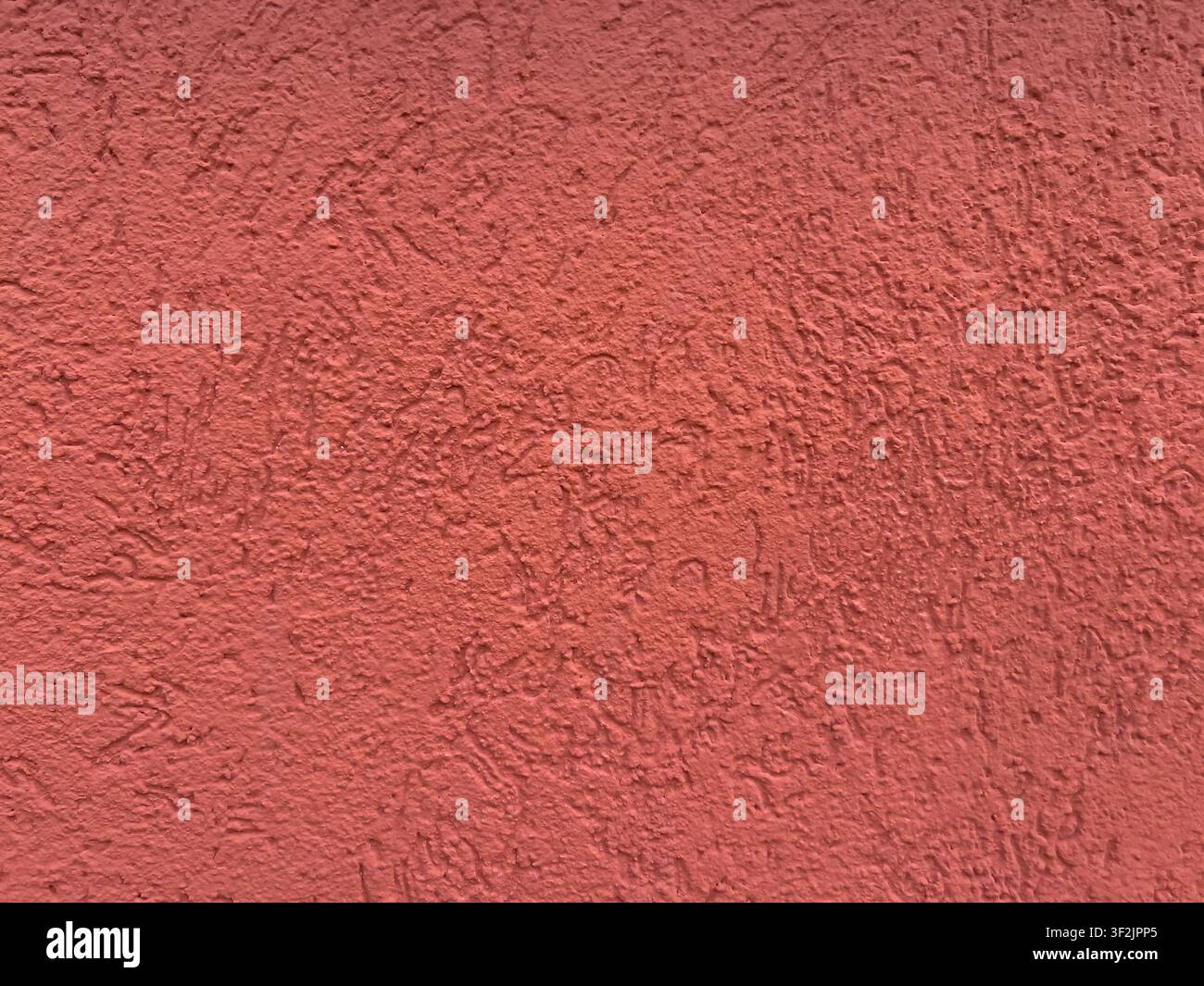 Red Stucco Wall Texture Abstract Background Stock Photo