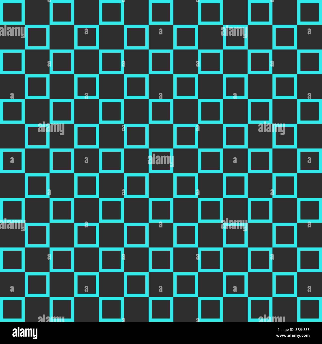 Y2K inspired square pattern with a seamless grid layout, perfect for modern backgrounds, wallpapers, and digital projects. High quality vector illustr Stock Vector