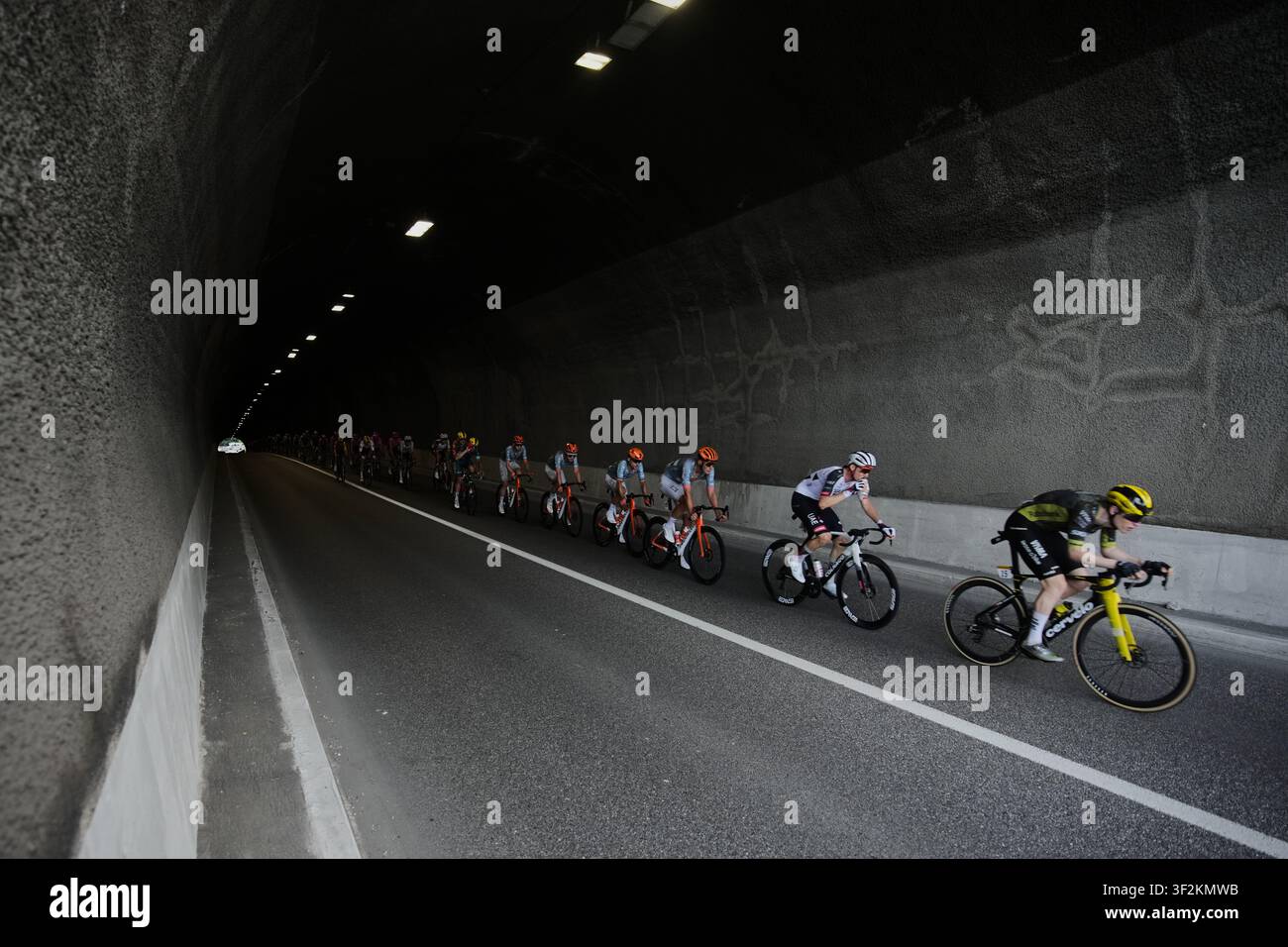 The Pack Rides During The Fifteenth Stage Of The Tour De France Cycling the-pack-rides-during-the-fifteenth-stage-of-the-tour-de-france-cycling