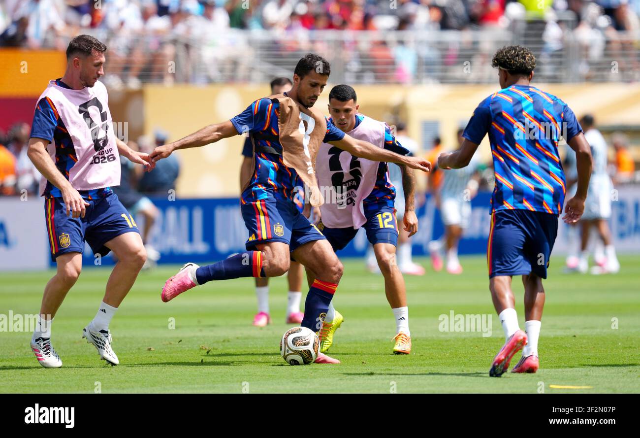 Spain s Rodri centre Ahead Of The FIFA World Cup 2026 Final At The spain-s-rodri-centre-ahead-of-the-fifa-world-cup-2026-final-at-the