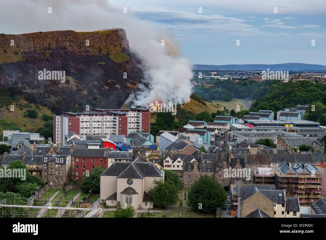 Edinburgh, Scotland, 19th Jul 2026. Sailsbury Crags next to Arthur's