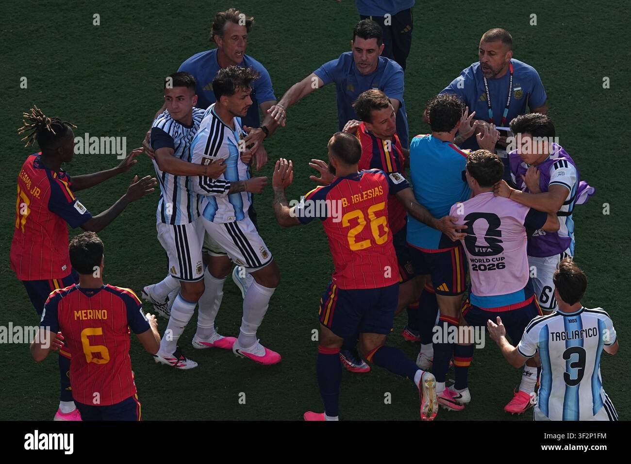 players-scuffle-after-the-world-cup-final-soccer-match-between-spain