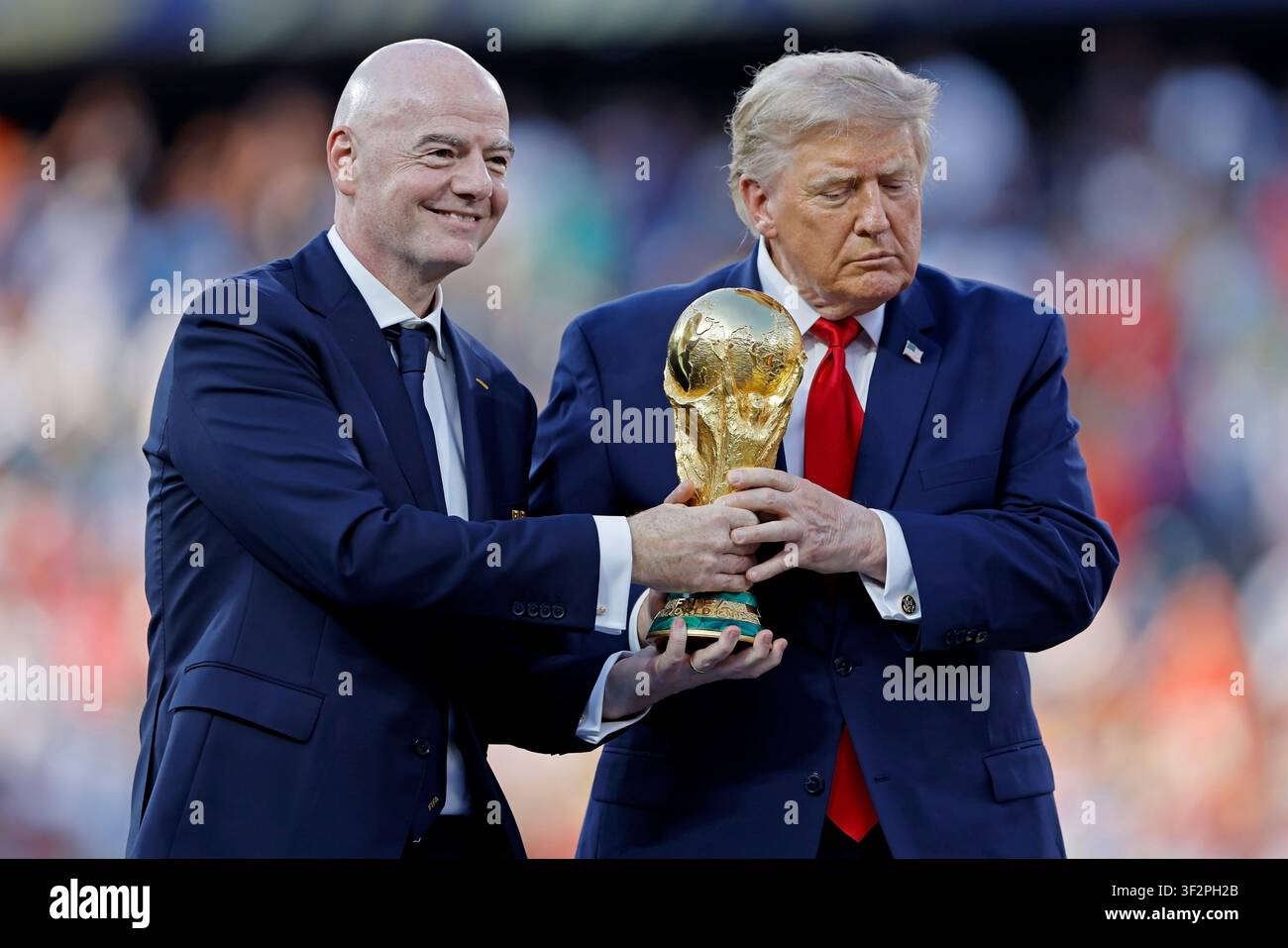 Infantino world cup trophy trump hi-res stock photography and images ...
