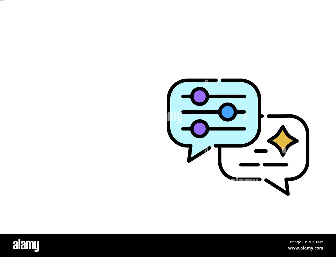 Zero shot Learning Icon Professional UI Symbol for AI General Intelligence, Machine Learning Instant Task Performance and Neural Network Zero-Data Log Stock Vector