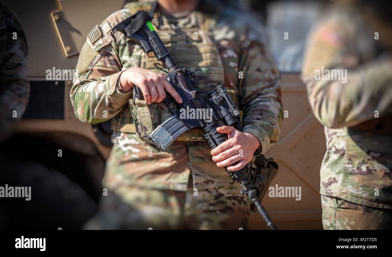 Military forces in texas hi-res stock photography and images - Alamy