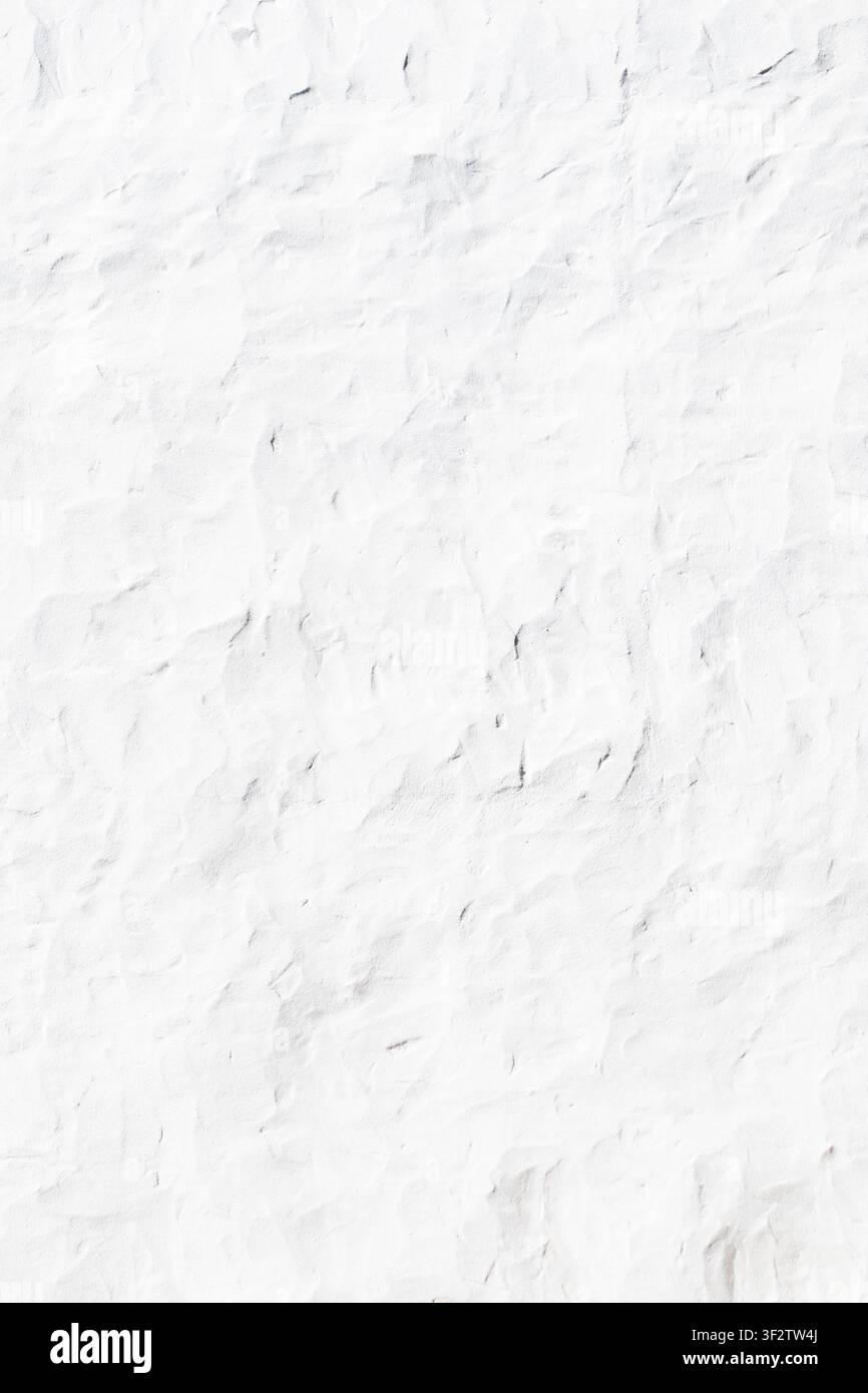 Light gray abstract stucco wall texture for background overlay Stock Photo