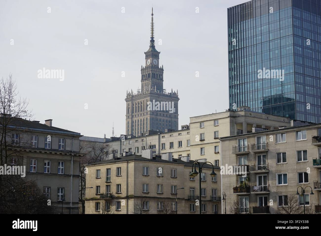 Iconic warsaw skyline hi-res stock photography and images - Alamy