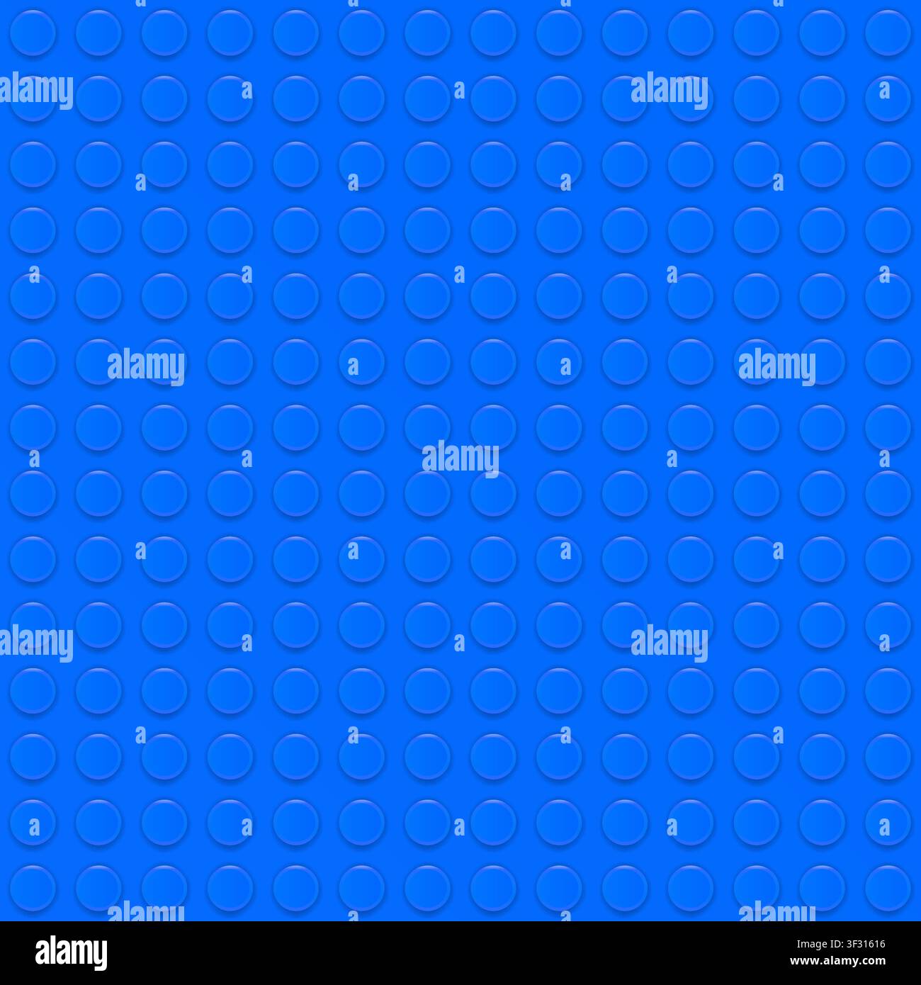 Realistic blue plastik constructor seamless pattern background. Vector texture illustration Stock Vector