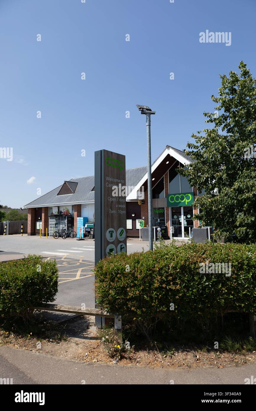 Co-op, School Lane, Lower Cambourne, Cambridgeshire, 2026 Stock Photo