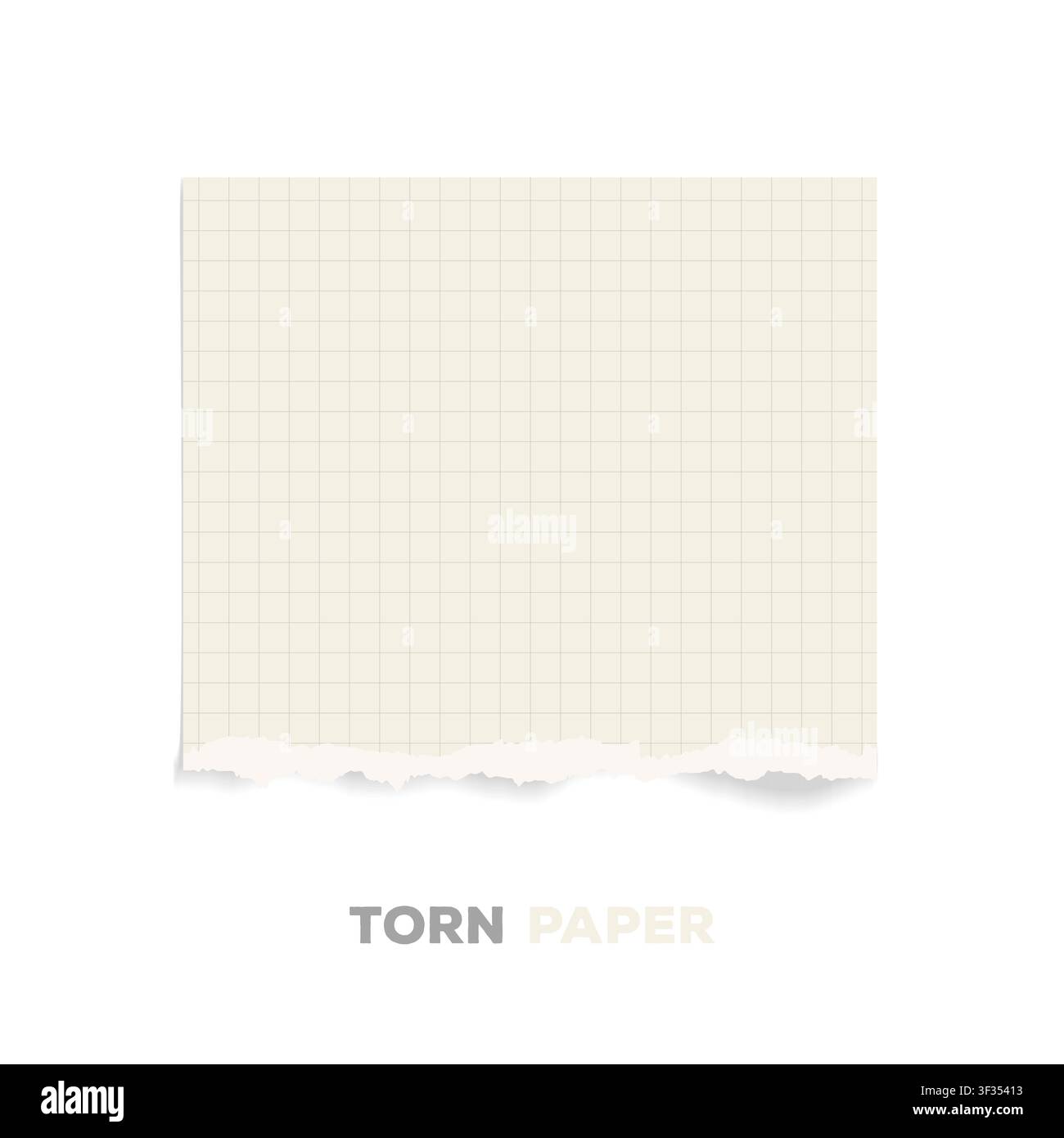 Torn box pattern paper Stock Vector
