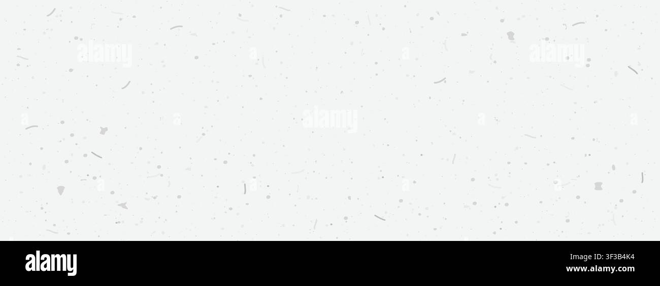 Sustainable Paper Texture. Minimalist grain background with flecks, speckles, specks. Retro Vector illustration Stock Vector