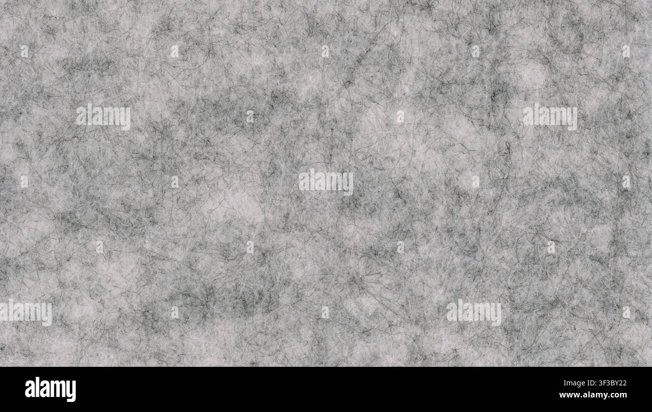 light grey felt non woven fabric texture useful as a background Stock Photo