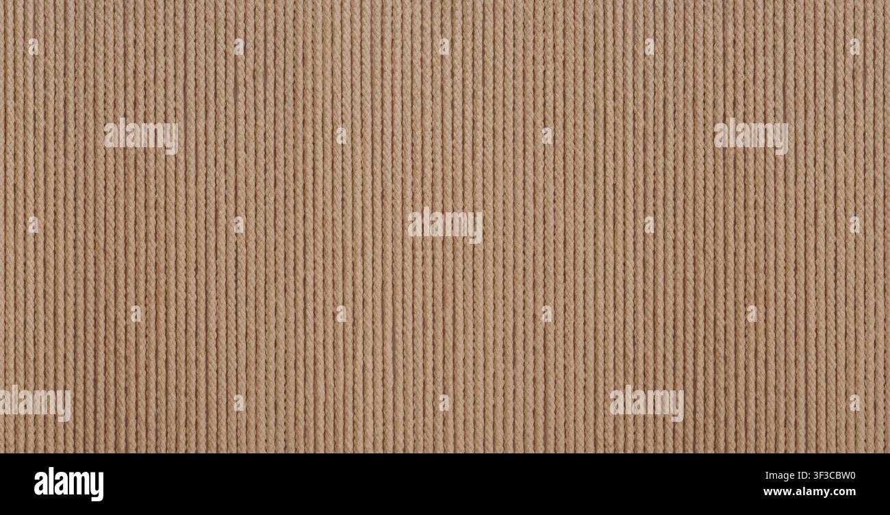 jute rope mat uniform burlap background for design Stock Photo