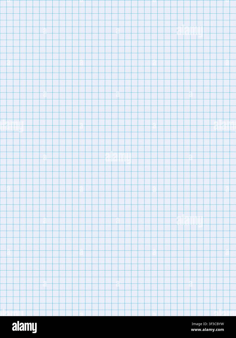 blank seamless graph grid math paper for education design Stock Photo