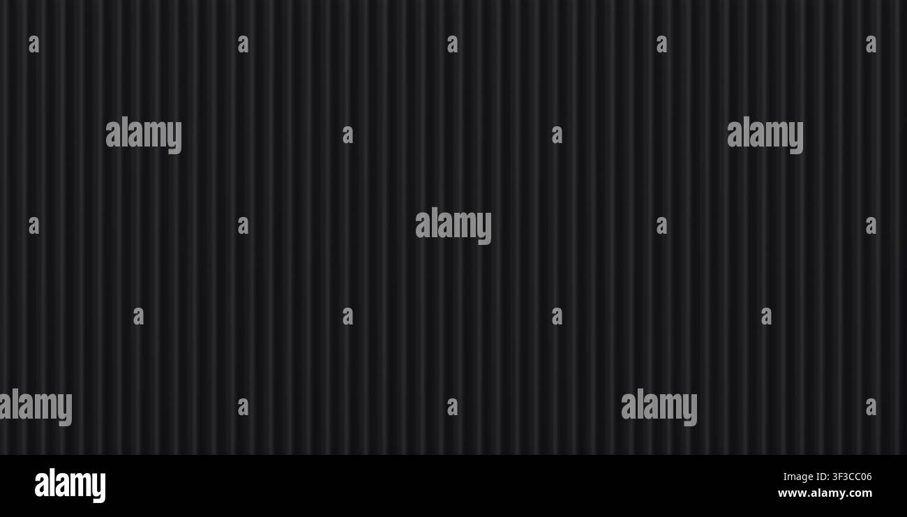 abstract 3D volume smooth striped plastic wavy pattern or texture for background design Stock Photo