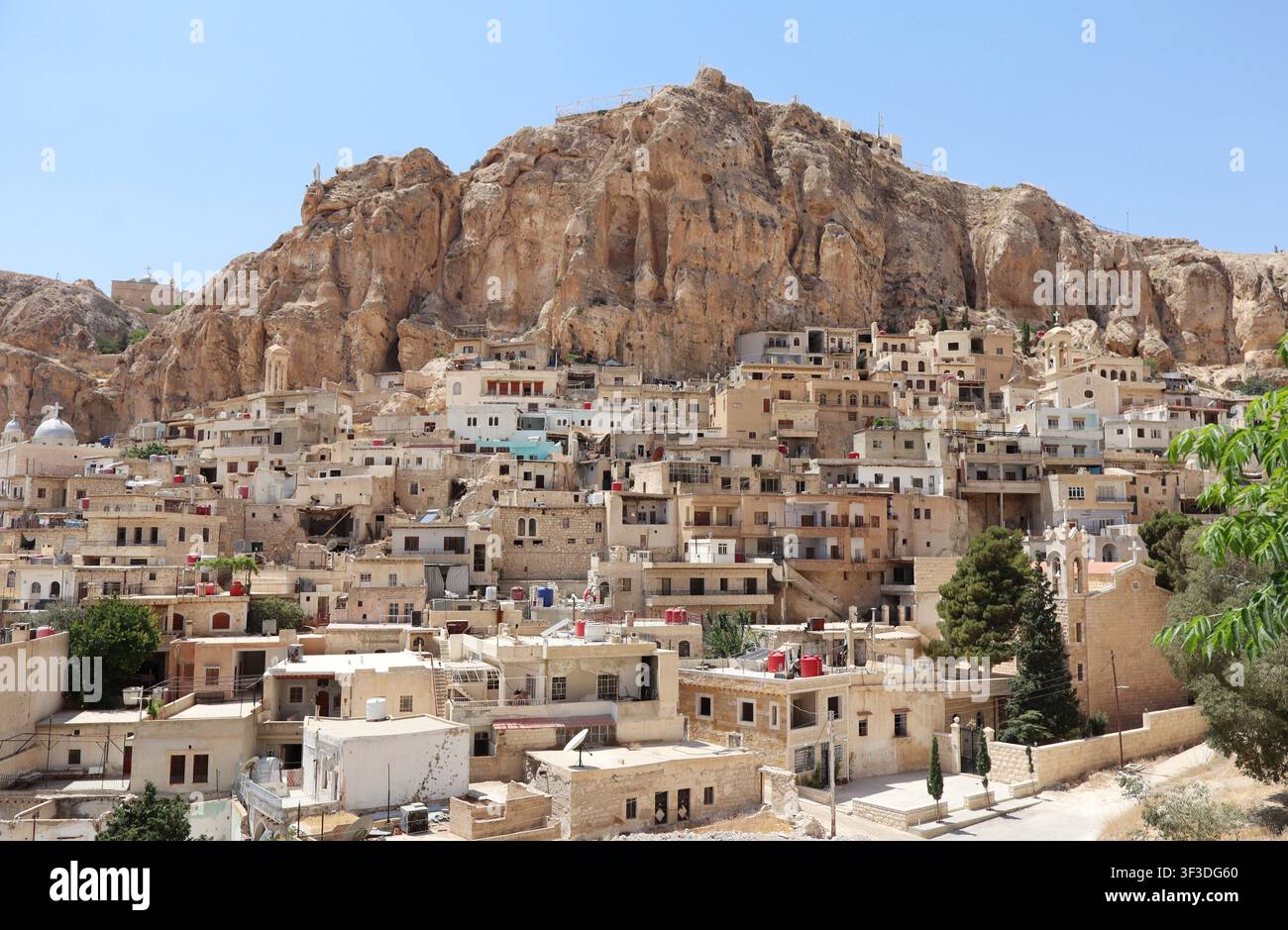 A shot from Maalula, Syria, July 22 2026. (Elisa Gestri/ Sipa USA Stock ...