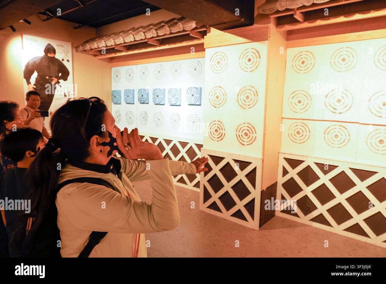 SAMURAI MUSEUM ASAKUSA TOKYO Stock Photo