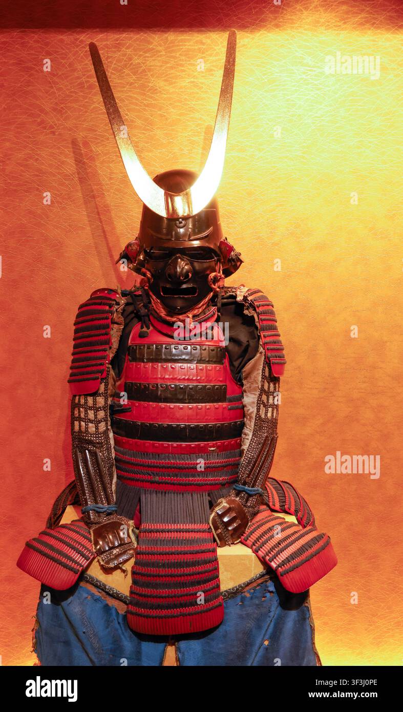 SAMURAI MUSEUM ASAKUSA TOKYO Stock Photo