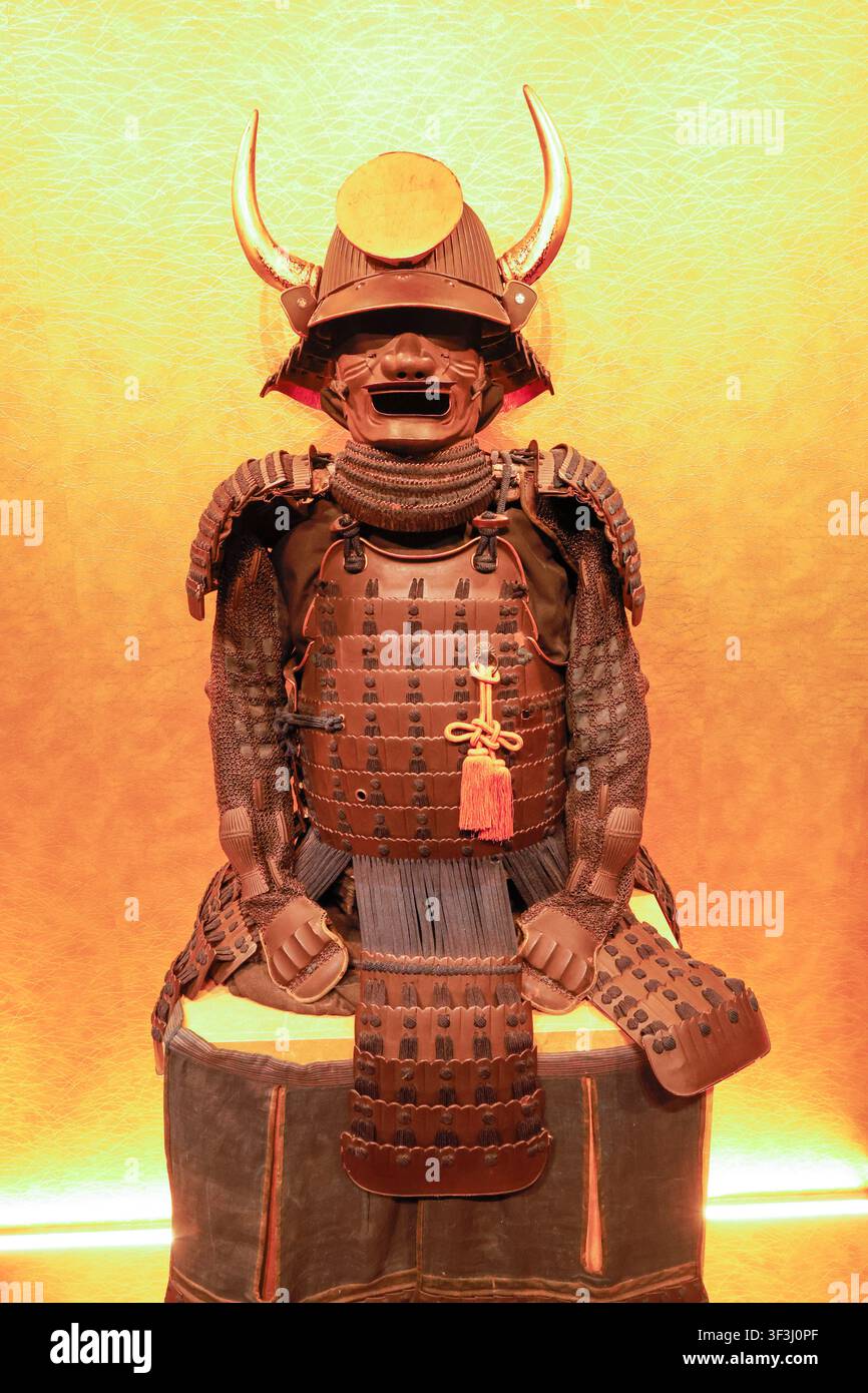 SAMURAI MUSEUM ASAKUSA TOKYO Stock Photo