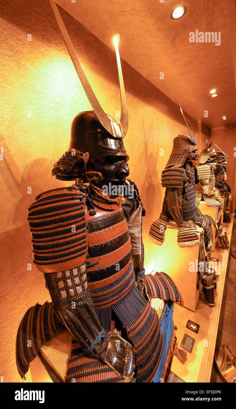 SAMURAI MUSEUM ASAKUSA TOKYO Stock Photo