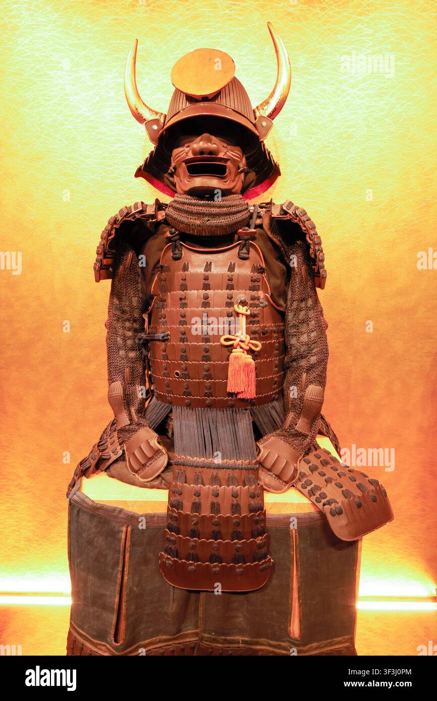 SAMURAI MUSEUM ASAKUSA TOKYO Stock Photo