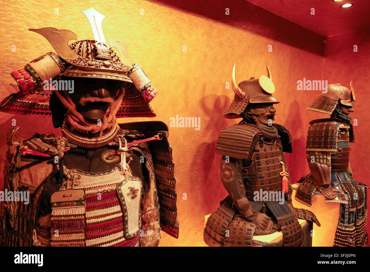 SAMURAI MUSEUM ASAKUSA TOKYO Stock Photo