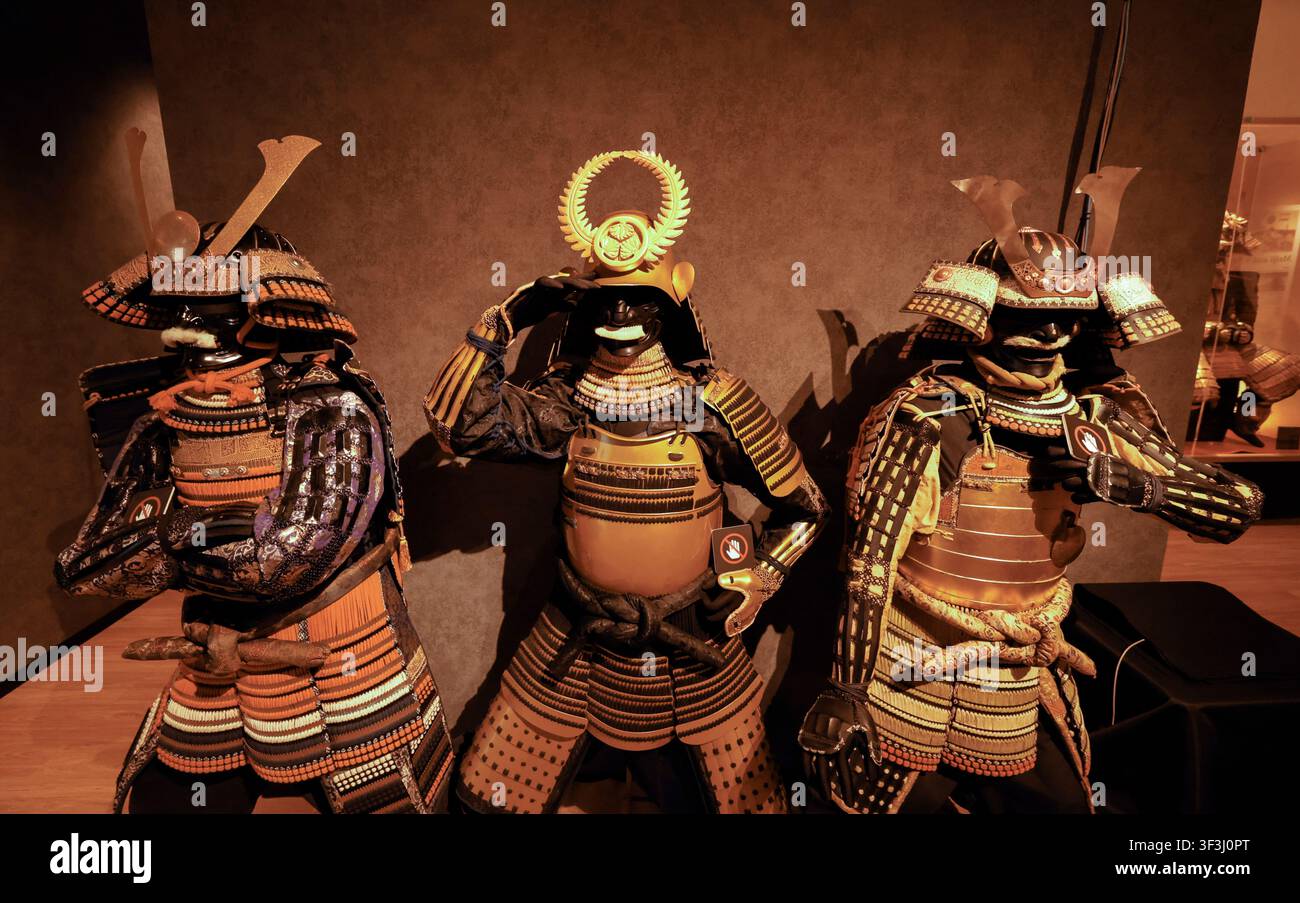 SAMURAI MUSEUM ASAKUSA TOKYO Stock Photo