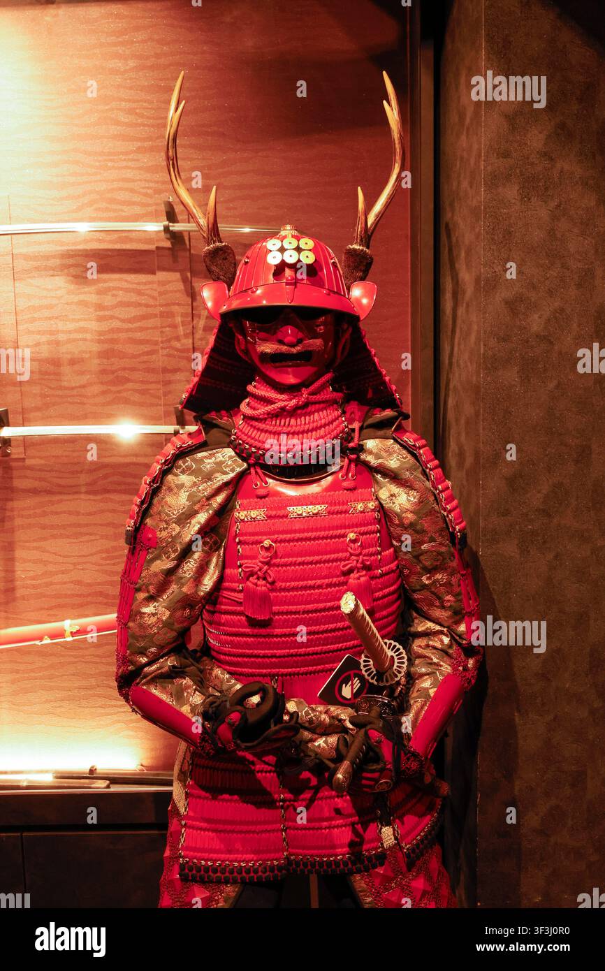 SAMURAI MUSEUM ASAKUSA TOKYO Stock Photo