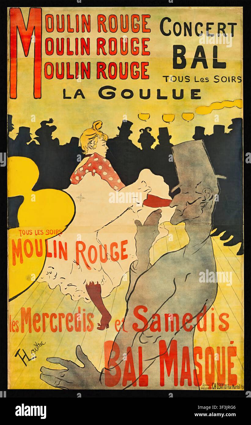 Moulin rouge vintage hi-res stock photography and images - Alamy