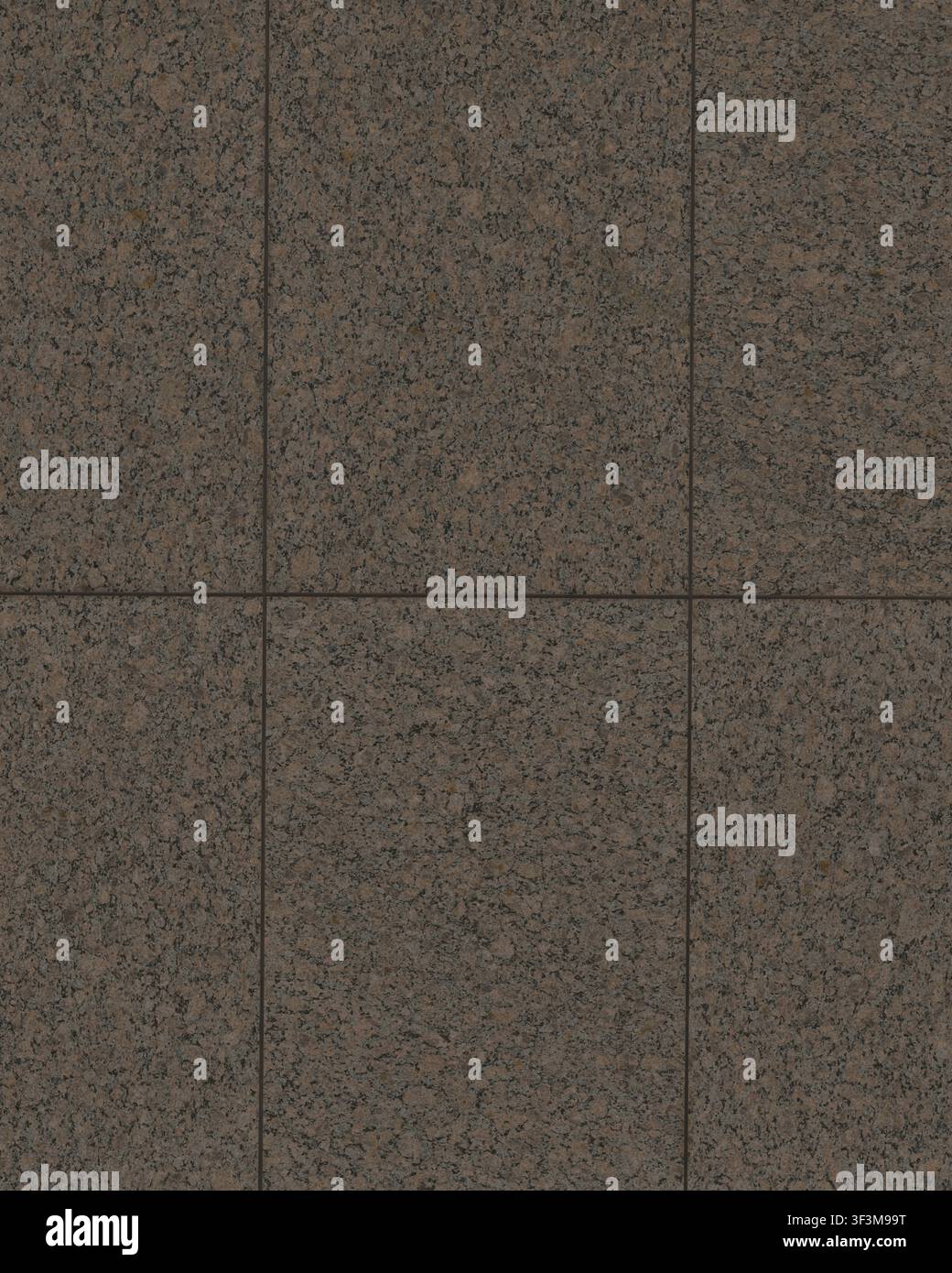 Dark Gray Granite Square Floor Tiles Stock Photo