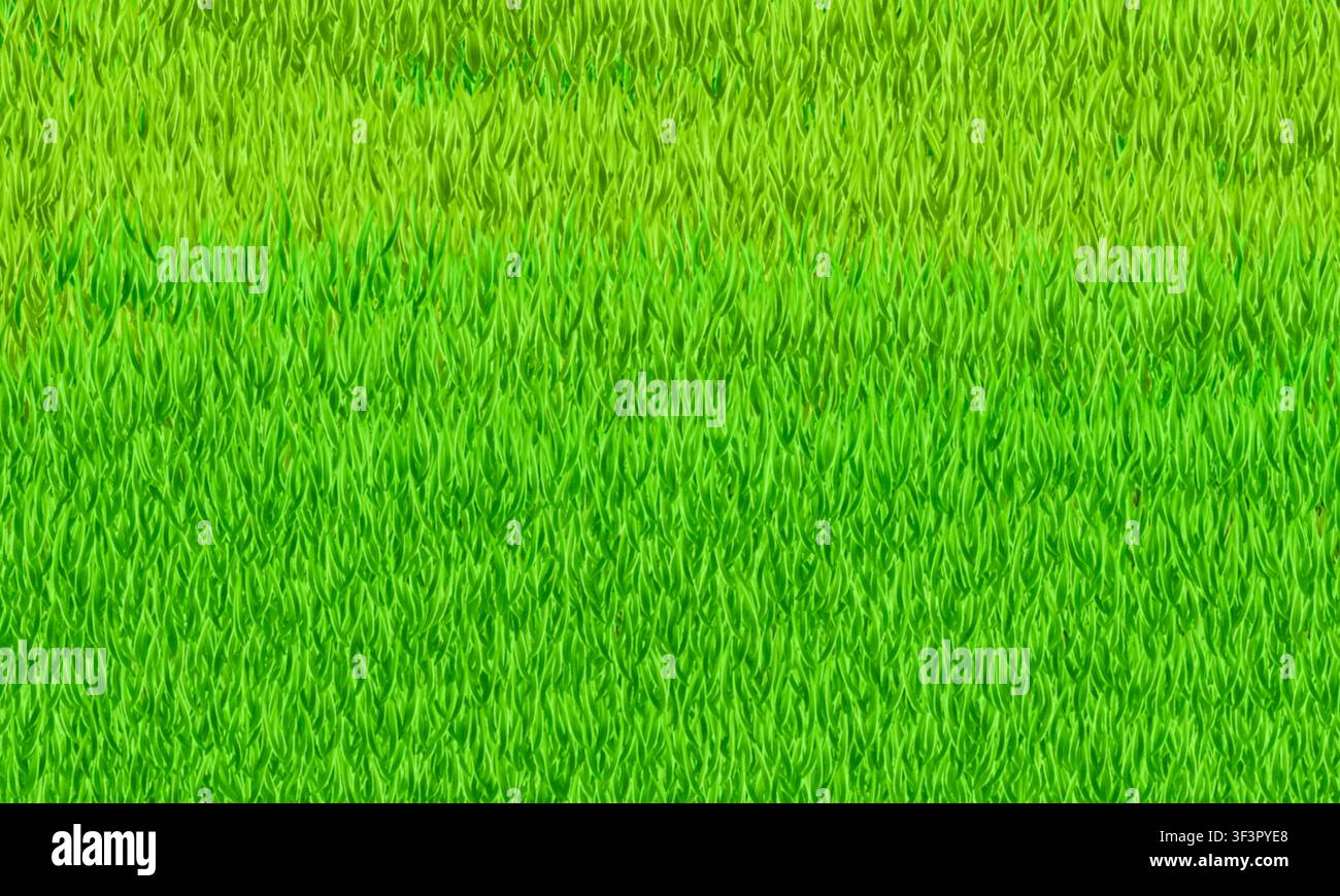 Blurred abstract background in green tones, close up Stock Photo