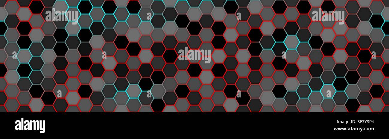Cyan Pattern Geometry Glowing neon grid floor hi-res stock photography and images - Alamy