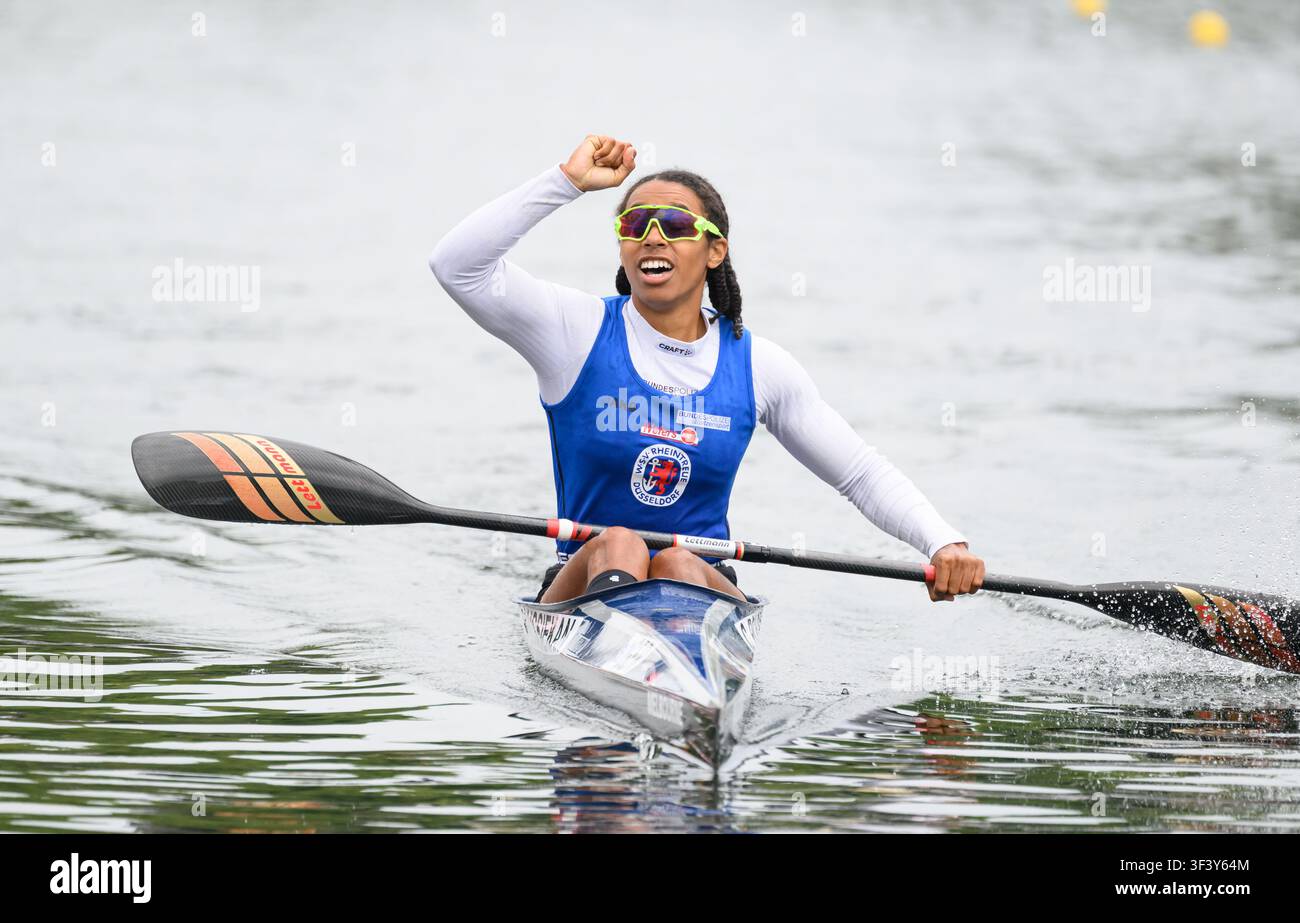26 July 2026, Lower Saxony, Hanover: Canoeing: Women's Kayak Parallel ...