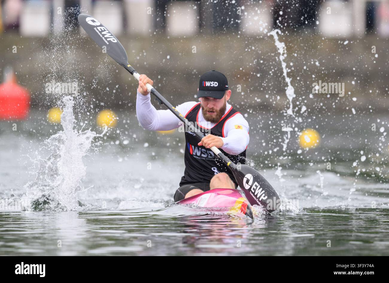26 July 2026, Lower Saxony, Hanover: Canoeing: Men's Kayak Parallel ...